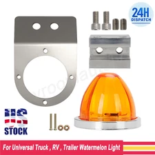 Universal Watermelon Under Glow Frame Bracket Angled Mount Clamp & LED Light Kit