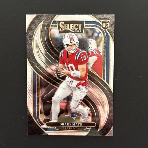 2024 Drake Maye Panini Select - Premier Level Base (#113) Rookie Card!