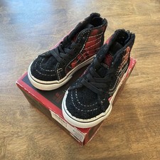 VANS Sk8-Hi Zip Stranger Things High Top Sneaker TODDLERS 4.5 - NEW IN BOX