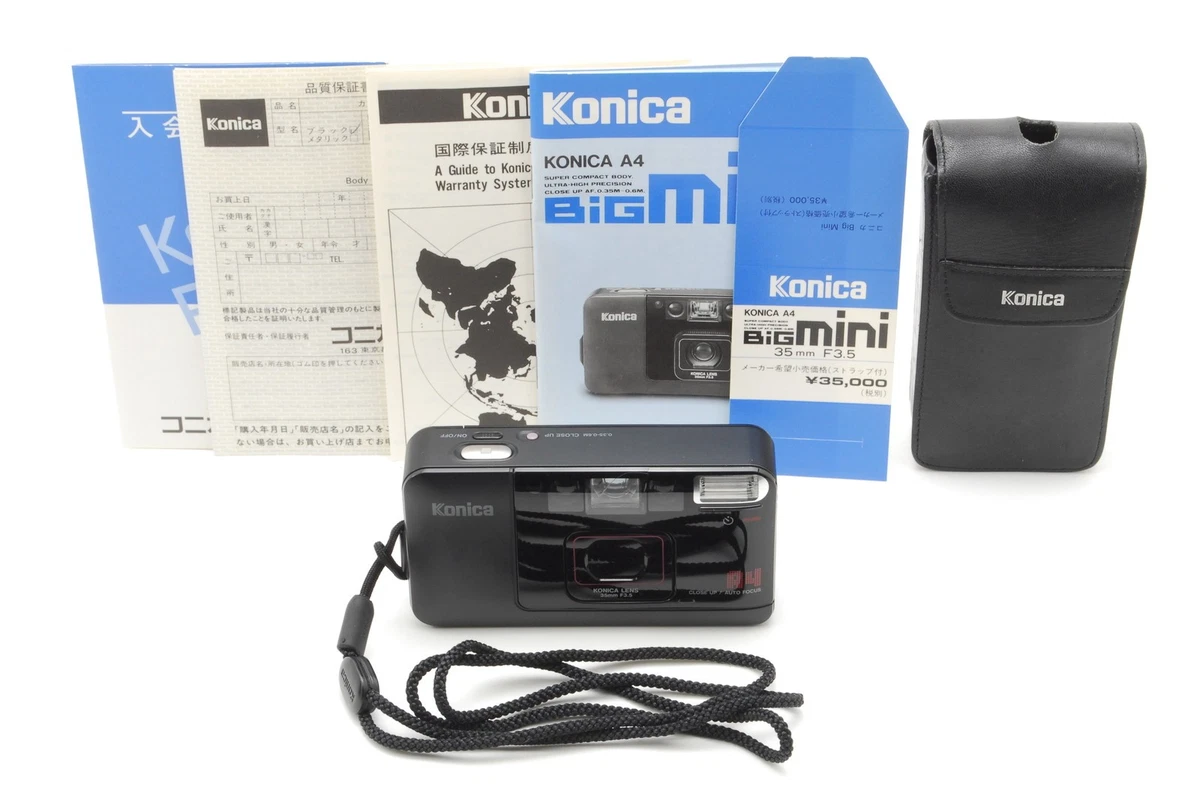 Preços baixos em Câmeras de filme Konica Big Mini | eBay