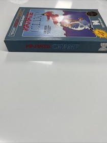 ONLY BOX, Karate Champ Orig Box, - NES Nintendo 1986