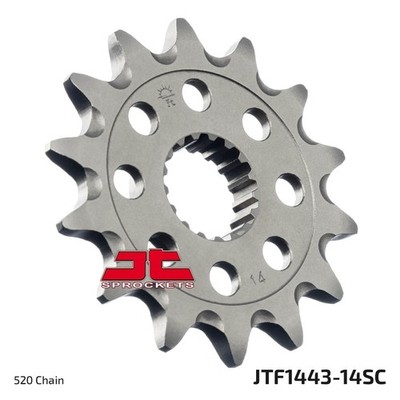 Ritzel 14 Zähne für Suzuki RM-Z 450 Baujahr 2013-2022 von JT-sprockets - Neu