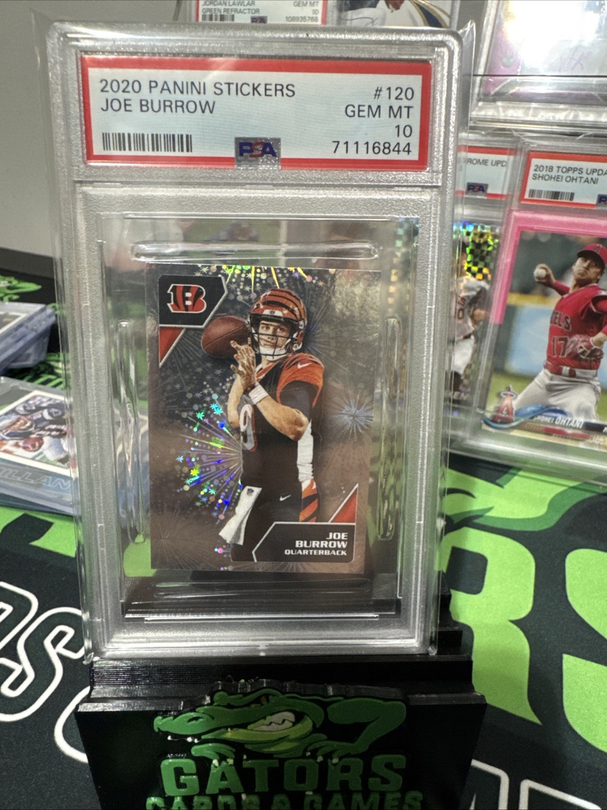 Joe Burrow Panini Stickers #120 Base