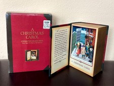 Dept 56 A Christmas Carol Animated Music Box &ldquo;God Rest Ye Merry Gentlemen&rdquo; &ndash; EUC