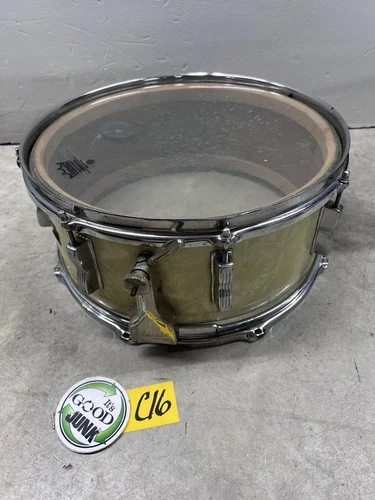 Ludwig WFL Snare Drum Marine Pearl ~Missing Some Hardware~
