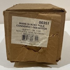 MARS 00351 Shaded Pole Condenser Fan Motor 35W 115V 1500RPM *FREE SHIPPING*