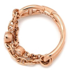 HERMES Ring Chaine d'Ancre Chaos Rose Gold #50(JP10)