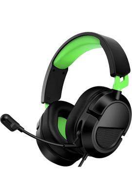 Black and Green Gaming Headset
