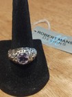 Amythist and Sterling Silver Ring — photo 4