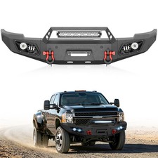 Front Bumper Wwinch Plate For 2011-2014 Chevrolet Silverado 2500 3500 Hd Pickup