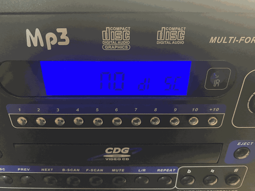 VocoPro GigMan Professional Karaoke System Multi Mixing Amp W/ Remote & 36 discs - Picture 4 of 17