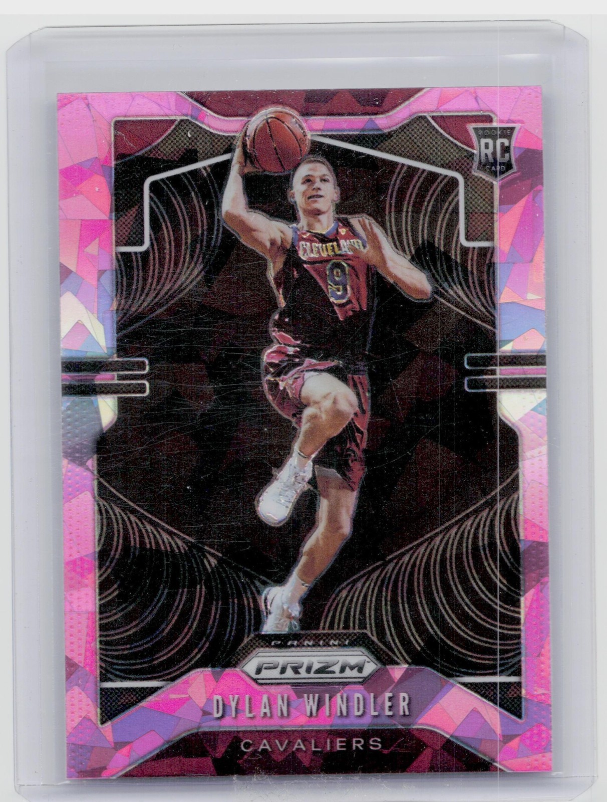2019-20 Prizm Dylan Windler Prizms Pink Ice #270 Cavaliers