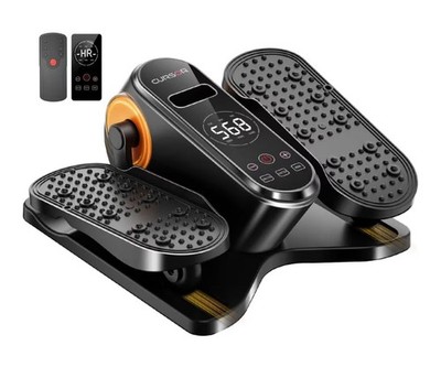 Under Desk Elliptical Machine Electric Pedal Exerciser Remote 12 Speed