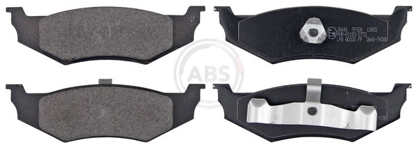 A.B.S. 38641 Bremsbelagsatz, Scheibenbremse For Chrysler Dodge-image