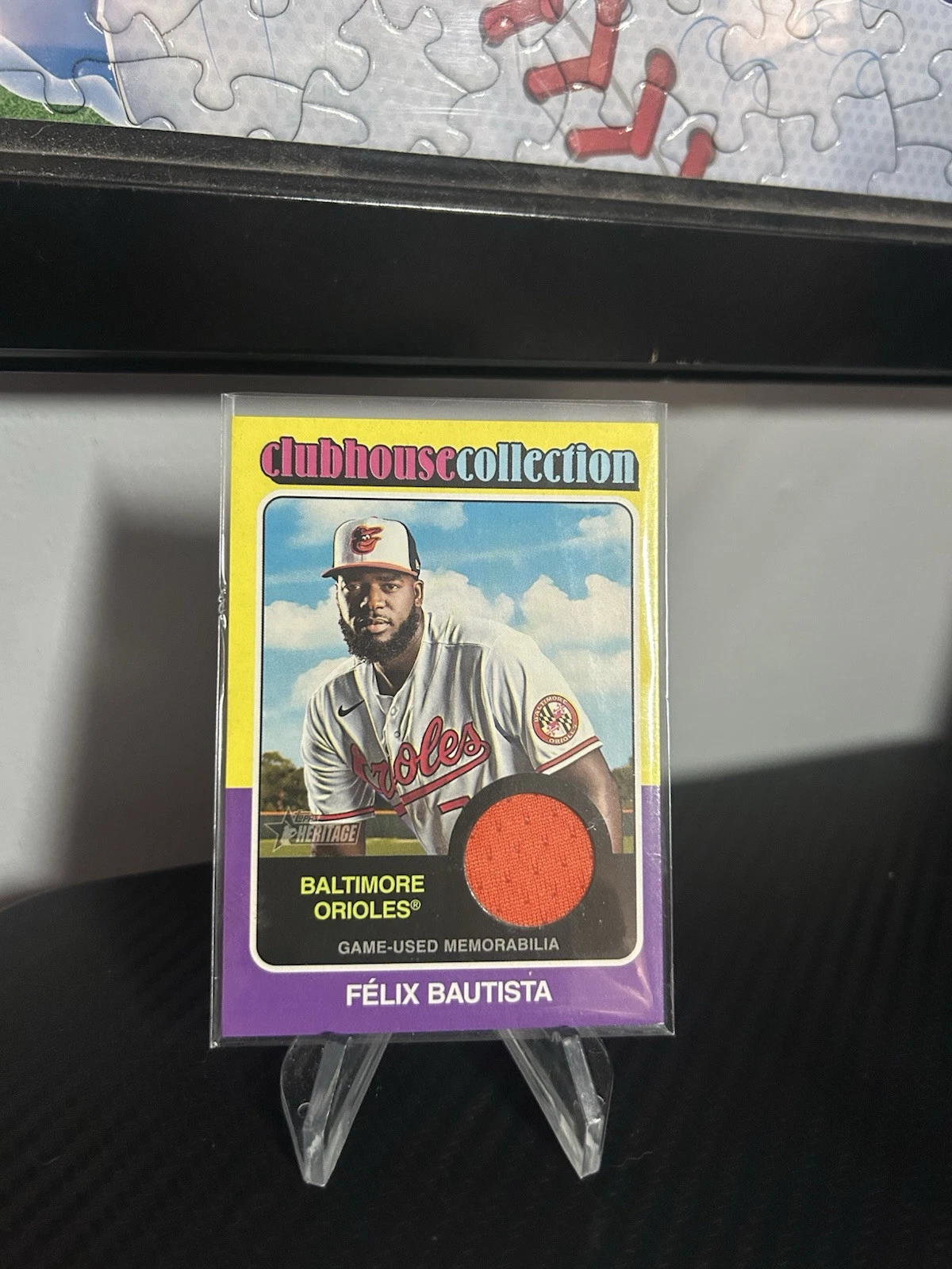 Flix Bautista trading card