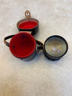 Photax Camera lens in case looks in nice condition see pictures for details