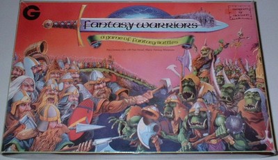 FANTASY WARRIORS - BRETTSPIEL GRENADIERS MODELS INC. REGELN AUF ITALIENISCH