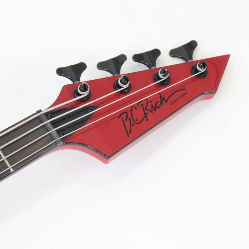 B.C.Rich Ironbird MK1 Bass Gloss Red Steckdose gebraucht - Bild 3 von 4