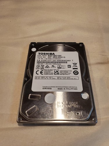 Toshiba MQ01ABD100V 1TB 5400 RPM 2.5 inch Internal Laptop Drive