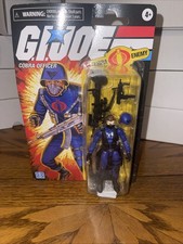HASBRO Walmart Retro Series 3.75  Figure NIP G.I. Joe - Cobra Officer Damaged
