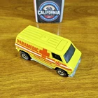 Hot Wheels Flying Colors Paramedic Super Van Yellow BW Blackwall Hong Kong 1977