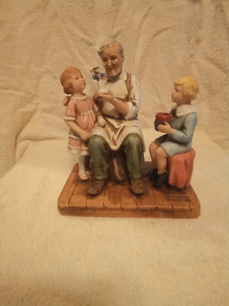Norman Rockwell Figurine The Toymaker for sale | eBay