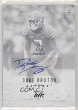 2018 Panini Luminance Rookie Ink 115/249 Duke Dawson #RI-DUD Auto rg2