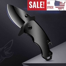 Pocket Knife Folding Knife Tactical Spring Assisted Open Blade Hunting Knife-US-