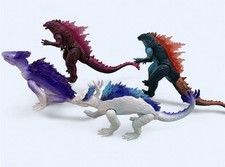 Playmates Godzilla MonsterVerse Figure Lot 4 Toho Legendary Kaiju 2020 2021