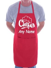  Personalised Apron Chef Your Text Here Any Words BBQ Baking Cooking