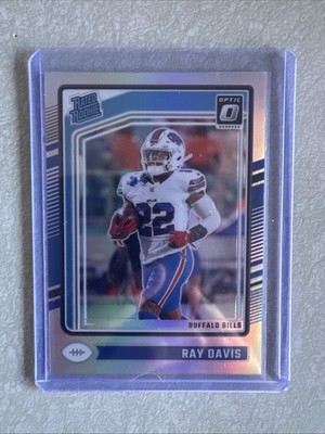 Ray Davis - 2024 Panini Donruss Optic Rated Rookie Silver Holo Prizm - #283