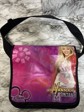 Disney Hannah Montana Messenger Bag, Year 2000 s, Pink, Excellent Condition