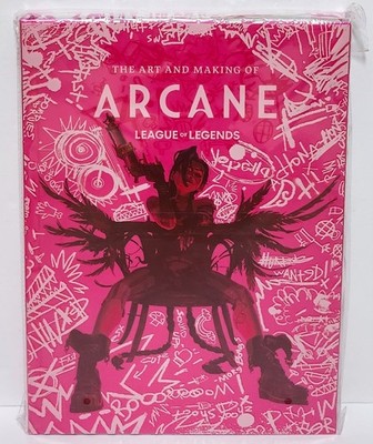 The Art and Making of Arcane League of Legends Gaming Hardcover Vincentelli New