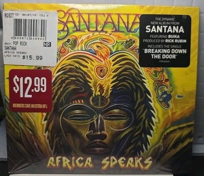 SANTANA - Africa Speaks (2019 Concord Records CD) Buika - New Sealed 