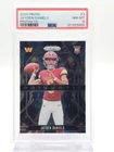 JAYDEN DANIELS 2024 PRIZM FOOTBALL ROOKIE PRIZMATIC #3 COMMANDERS PSA 8 Q6962