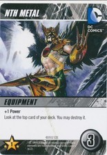NTH METAL DC Comics Deck Building Game card HAWKMAN