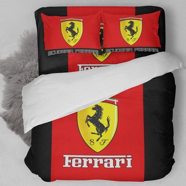 Scuderia Ferrari Ferrari Single Duvet Set Ferrari Single Duvet Set