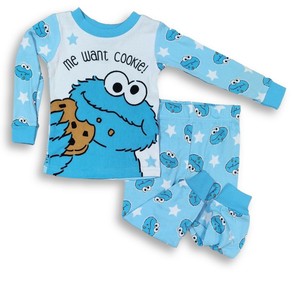baby cookie monster pajamas