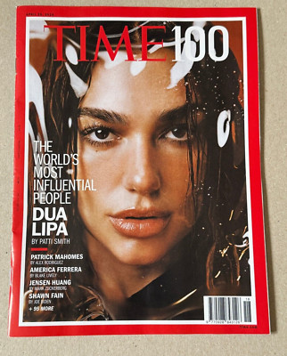 Rare Collectable NEW and Unread TIME Magazine - Dua Lipa April 2024