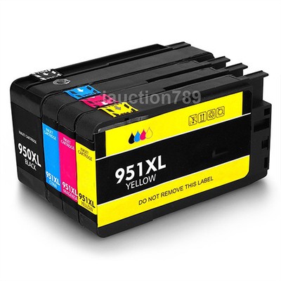 4x Ink Cartridges 950XL 951XL for HP Officejet Pro 8100 8600 plus 8610 8620 8630 | eBay