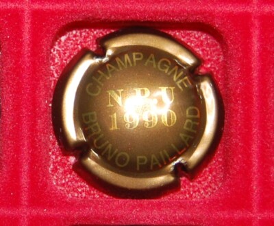 1 Champagne muzzle plate Bruno Paillard vuvee NPU 1990