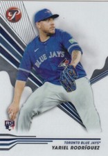 YARIEL RODRIGUEZ TOPPS PRISTINE ROOKIE CARD RC TORONTO BLUE JAYS #88 2024 24