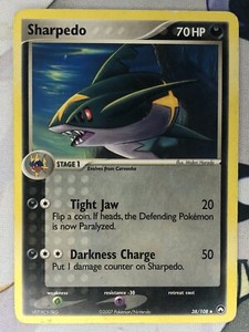 Pokémon TCG Sharpedo Power Keepers 38/108