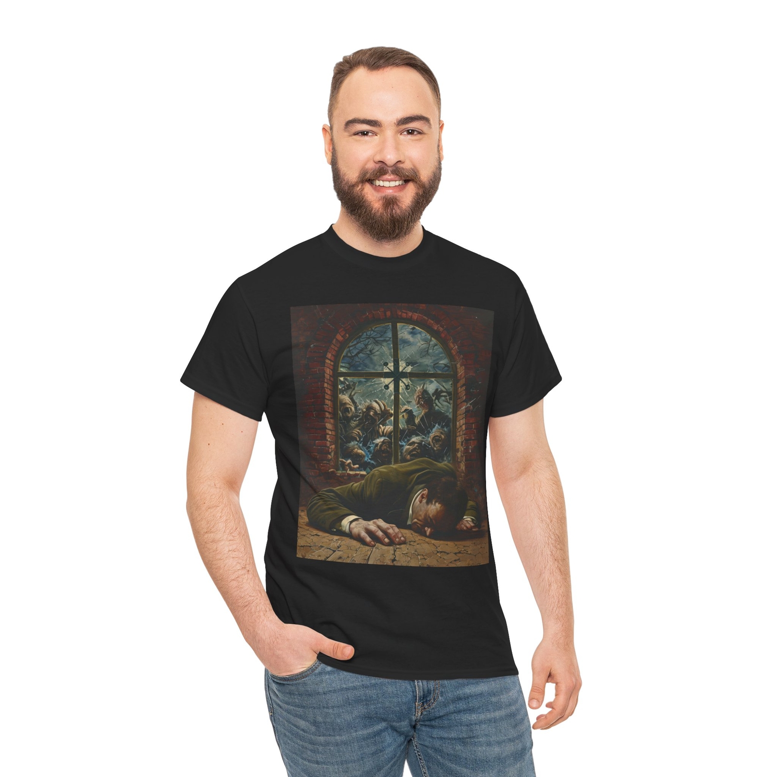 Chaos Retro Tee, Monstrous Intruders Shirt, Unisex Cotton Tee ...