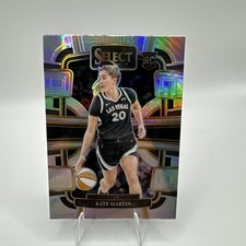 2024 Panini WNBA Select Kate Martin Rookie Silver Concourse Level Prizm