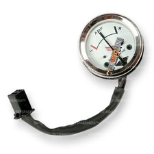 11 Amp Ammeter 12V White Faced Compatible With Royal Enfield Bullet Electra 5S