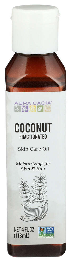 Фракционированное кокосовое масло для тела Aura Cacia 1 по 4 унции