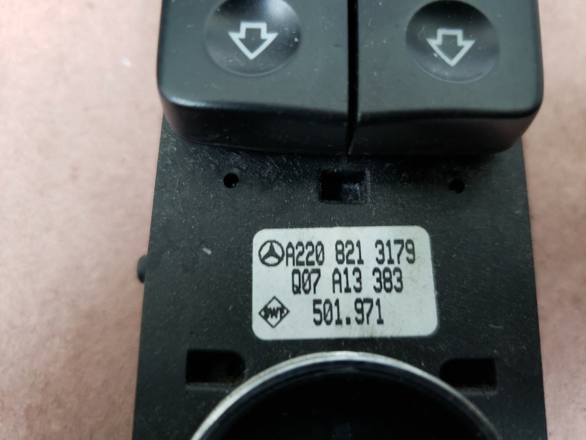 03-06 MERCEDES S CLASS FRONT LEFT MASTER WINDOW SWITCH OEM  