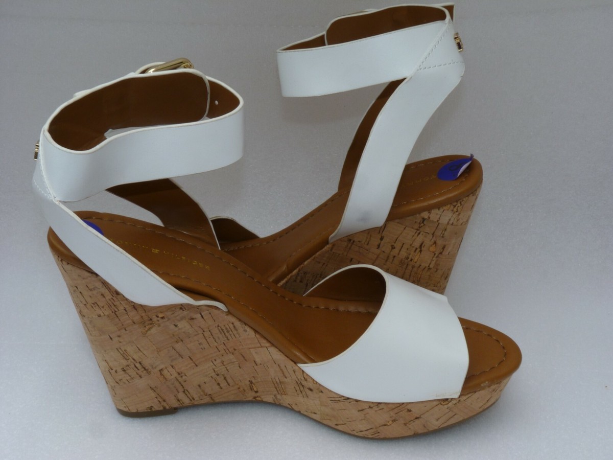 Tommy Hilfiger Women Shoes Sandals White Size 8.5 SKU#05414  display picture 3