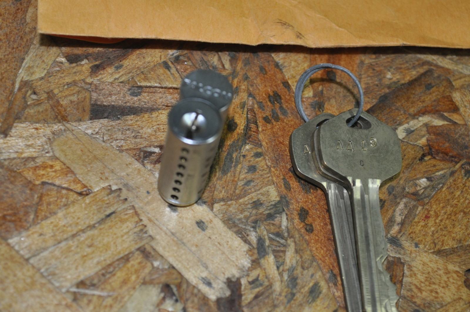 FALCON 7 PIN CYLINDER CORE AA19 5259210 WITH 3 KEYS FREE SHIPPING | eBay